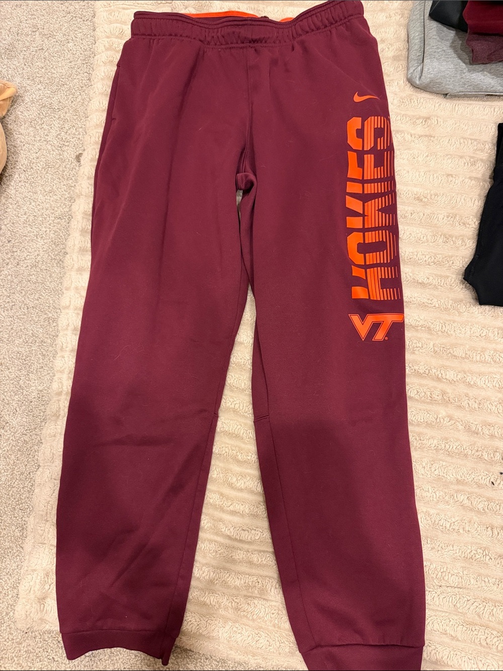 Nike Men's Virginia Tech  Maroon  Sweatpants